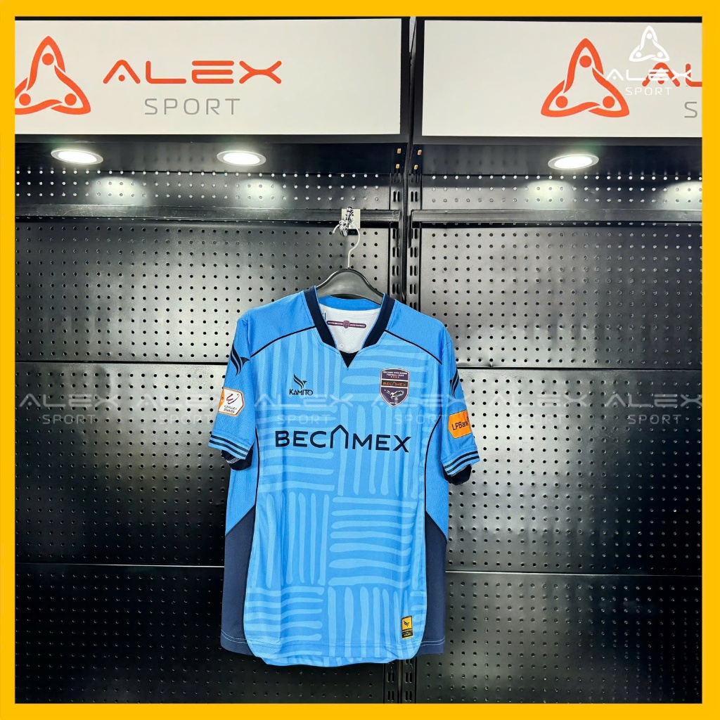 ÁO ĐẤU CÂU LẠC BỘ BECAMEX BÌNH DƯƠNG 2024/2025 Xanh Lam - Alex Sport