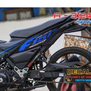 Tem Satria F150 chỉ DECAL 3A