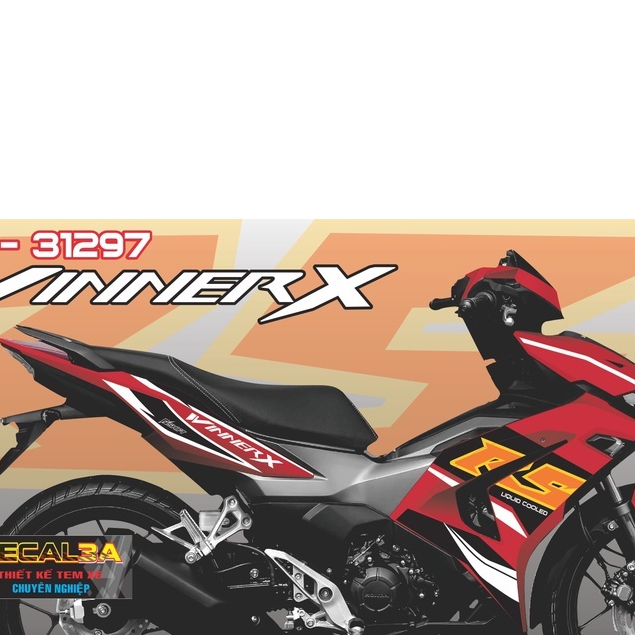Tem WINNER X V3 RS NEW DECAL 3A