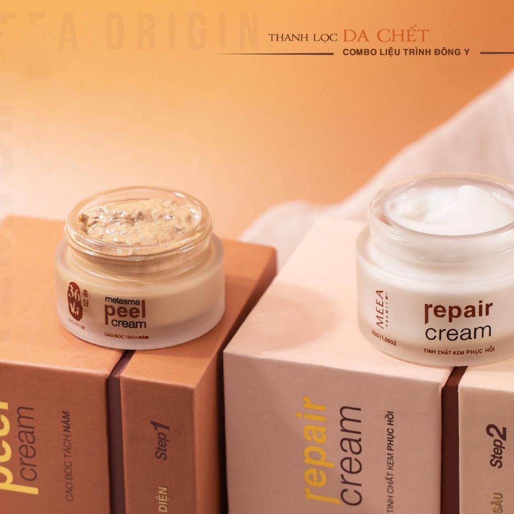 Combo Peel Da Tảo Sâm 36 Vị và Kem Face Phục Hồi Da HA MeeA Origin Chính Hãng