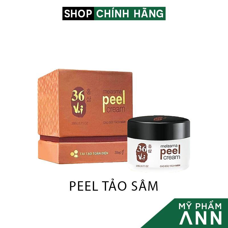 Combo Peel Da Tảo Sâm 36 Vị và Kem Face Phục Hồi Da HA MeeA Origin Chính Hãng