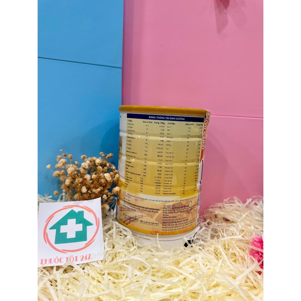 Sữa Canxi Hữu cơ Healyn Canxi -Hộp 900g