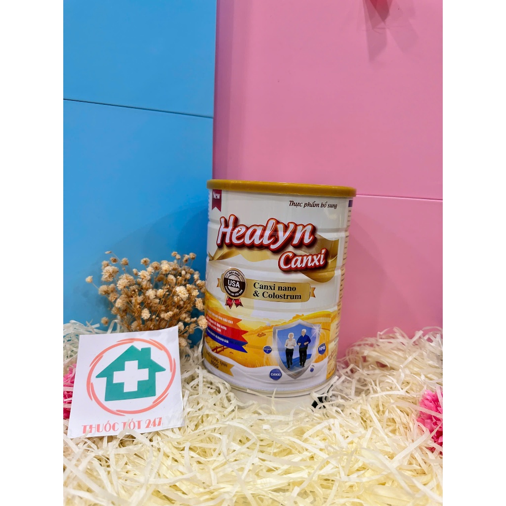 Sữa Canxi Hữu cơ Healyn Canxi -Hộp 900g