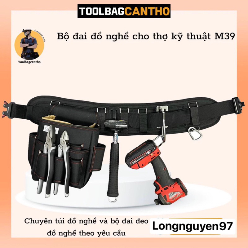 Bộ đai đồ nghề cho thợ kỹ thuật M39