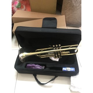 (tặng dầu kèn) Kèn trumpet giá rẻ, kèn trumpet loại 1 hàng chất lượng thổi nhẹ