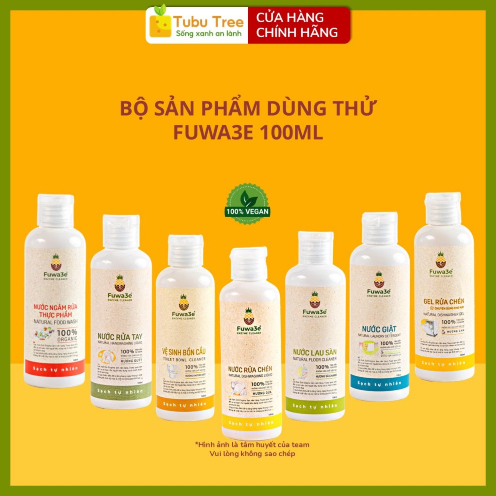 Bộ sản phẩm Fuwa3e 100ml - size du lịch, dùng thử