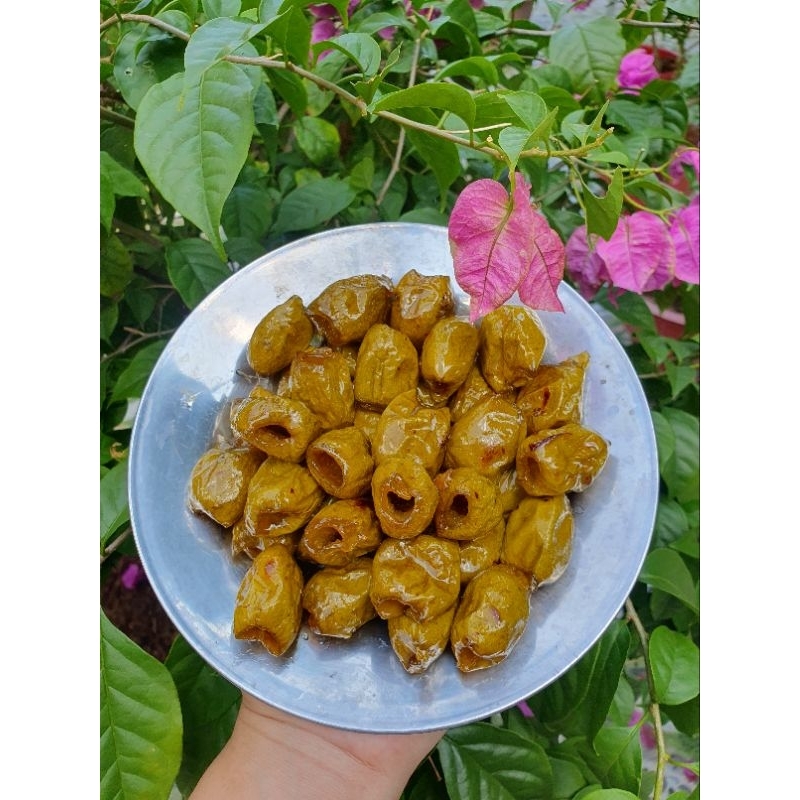 MỨT CÀ NA KHÔNG HẠT (Cà Na không hạt ngào đường)