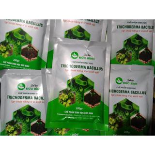 Chế phẩm men vi sinh nấm đối kháng trichoderma bacillus Đức Bình 200gr
