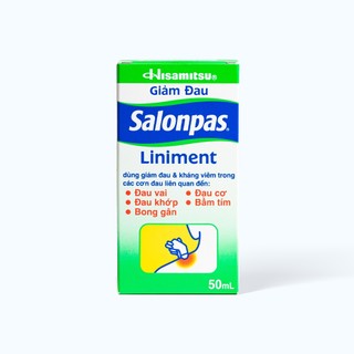 Dầu bôi lăn Salonpas Liniment chai 50ml