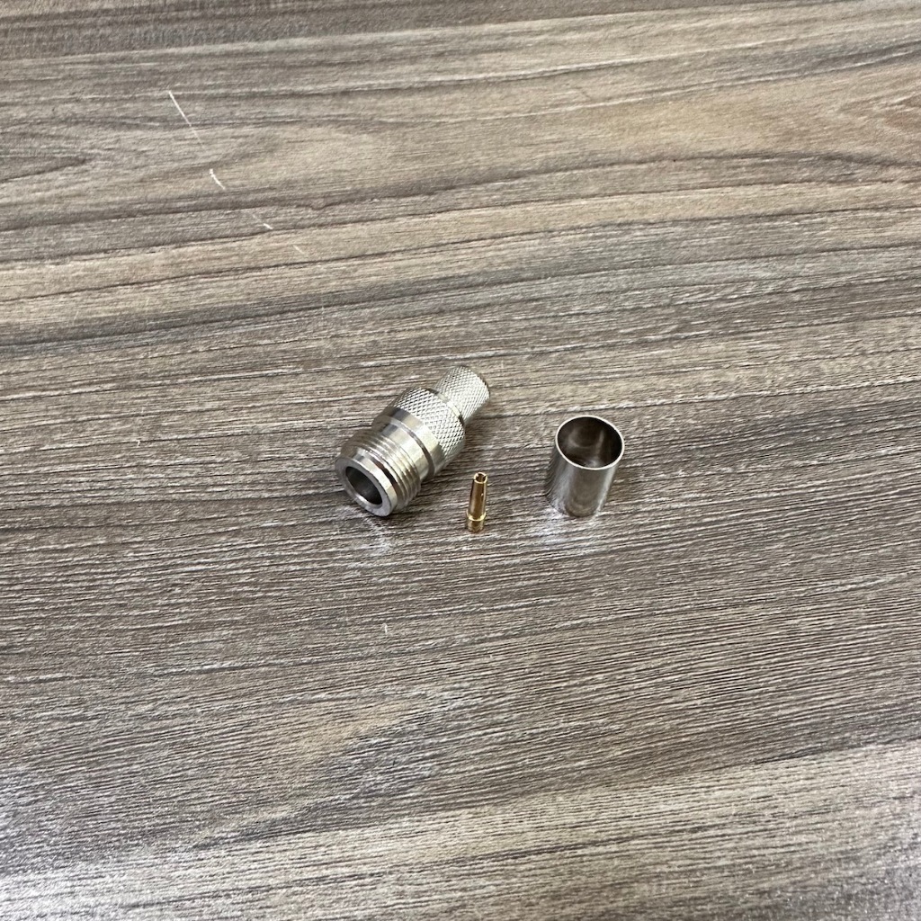 Đầu nối RF N-Female 50Ohm cho cáp 8D-FB RG213 LMR400