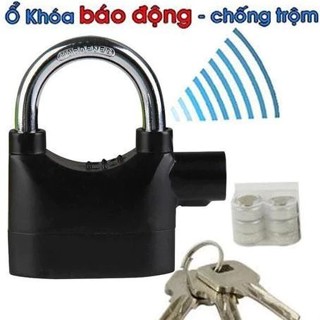 Ổ khoá chống trộm xe máy có chuông báo động an toàn Hợp kim kẽm chống ăn mòn