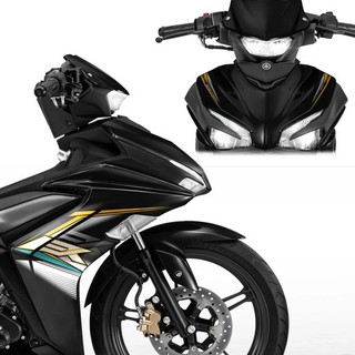Tem Exciter 155 xe đen phối tem chỉ DECAL 3A