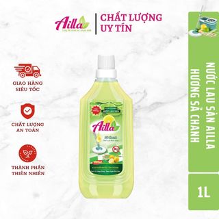  Combo Bình Xịt Thông Minh Aibio Xua Đuổi Muỗi Kiến Gián 530ML + Nước Lau Sàn Ailla Hương Sả Chanh 1L 