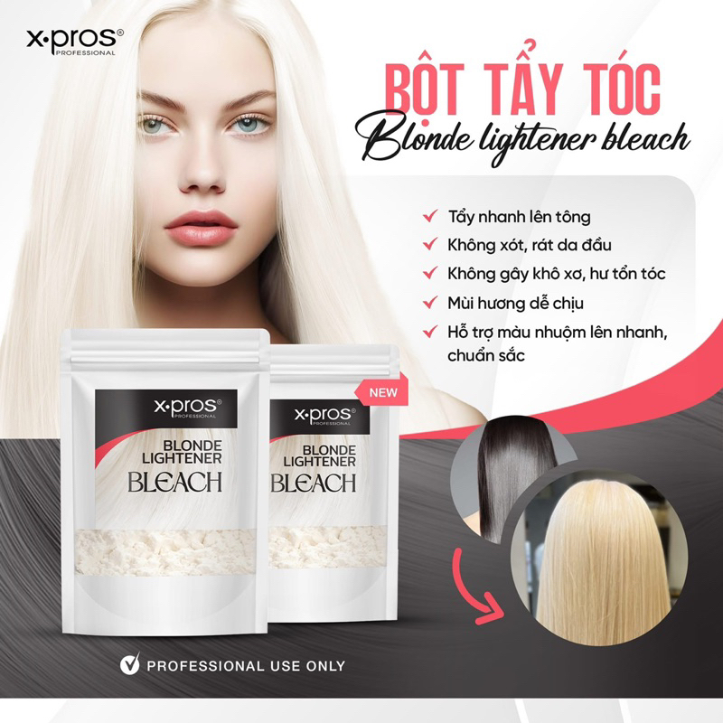 BỘT TẨY TÓC X.PROS 500G