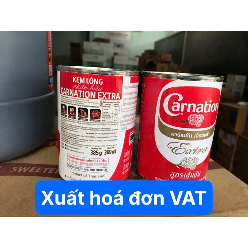 Sữa nước béo Thái Lan Carnation 385g