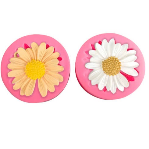 Khuôn silicon hoa cúc 1819 làm rau câu, nến, xà phòng, socola, fondant