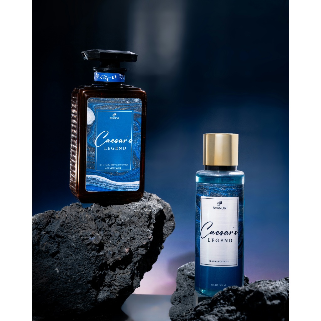 Xịt thơm cơ thể ( bodymist ) Svanor Caesar's Legend 250ml