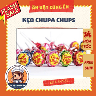 (Giá sỉ) 60 cái kẹo mút Chupa Chups hương hỗn hợp hoa quả và cola với vitamin c