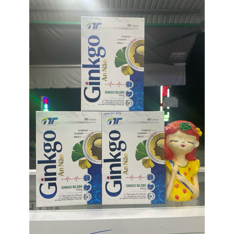 BỔ NÃO GINKGO  (ginkgo biloba 240mg)