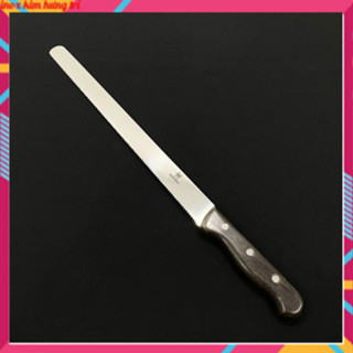 Dao cắt bánh mì cán gỗ 43cm