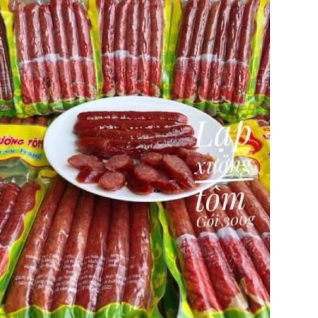 Lạp Xưởng Tôm túi 300gr
