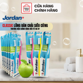  18  Bàn Chải Jordan Classic Double Action Lông Siêu Cứng - Clean Teeth Double Action . 