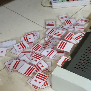 (1 cái) Cấp hiệu chỉ huy, cấp hiệu đội các cấp
