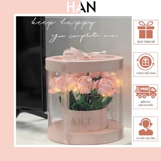 ✅ [HOT TREND] Set Hộp Hoa Hồng LEGO 6 Bông – Quà Tặng Ý Nghĩa, Trang Trí Sang Trọng, Có Đèn LED