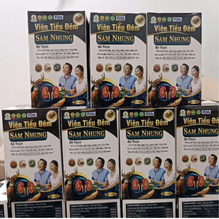 Viên Tiểu Đêm Sâm Nhung Bổ Thận - Giảm tình trạng tiểu đêm, tiểu rắt, bổ sung chức năng thận (Lọ 30v)