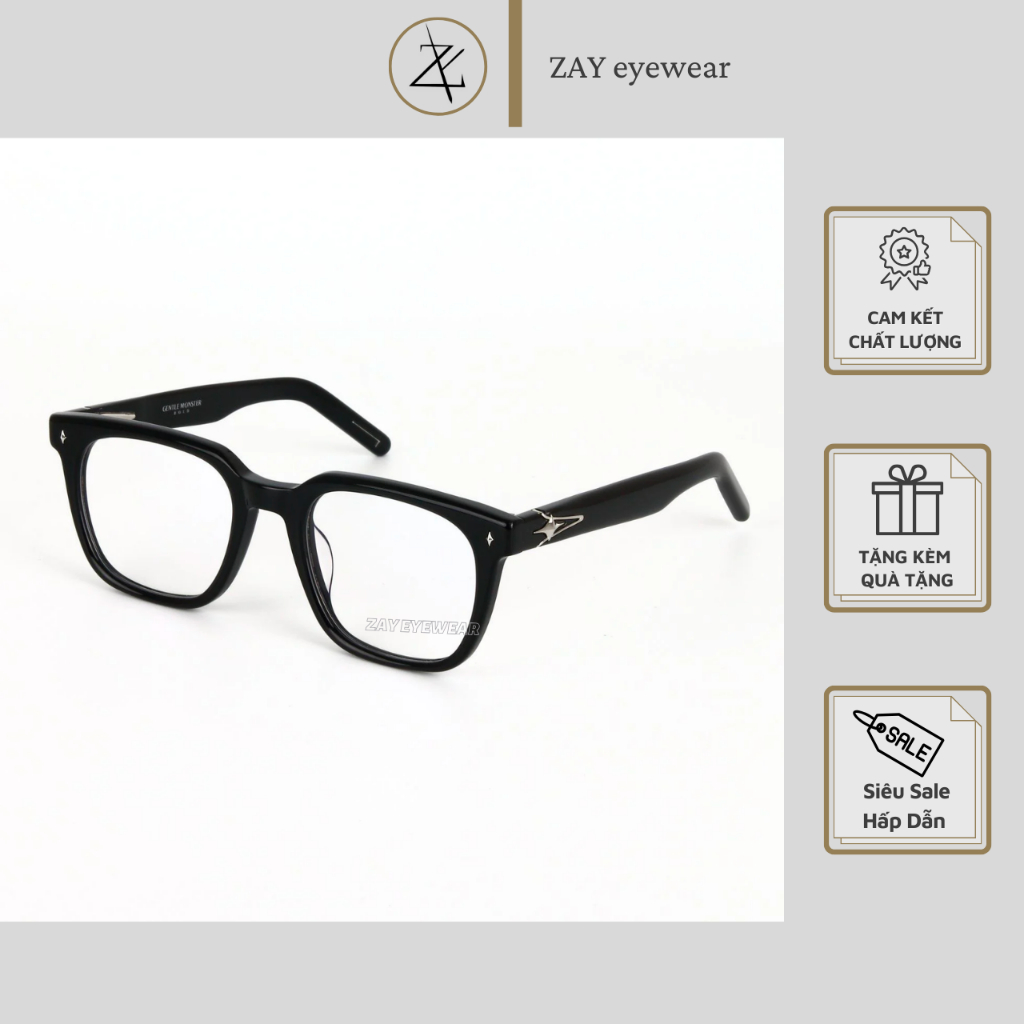 Gọng kính mát nam nữ Zay eyewear GM Ojo thời trang hàn quốc cao cấp