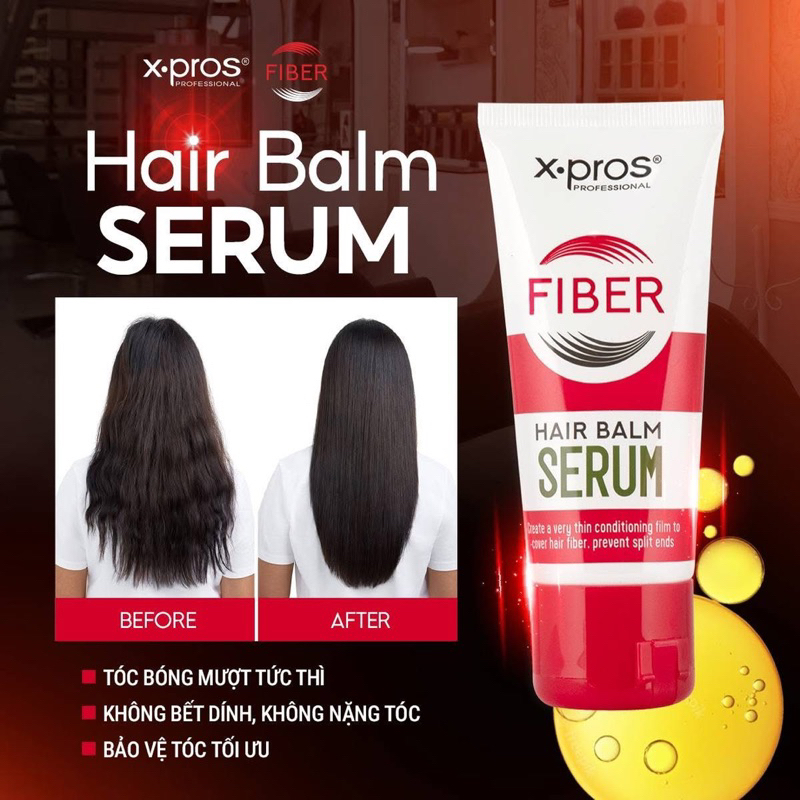 Serum dưỡng tóc X.pros Fiber - Hair Balm Serum 60ml