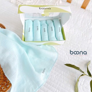 Set 5 khăn sữa sợi tre Boona bamboo.