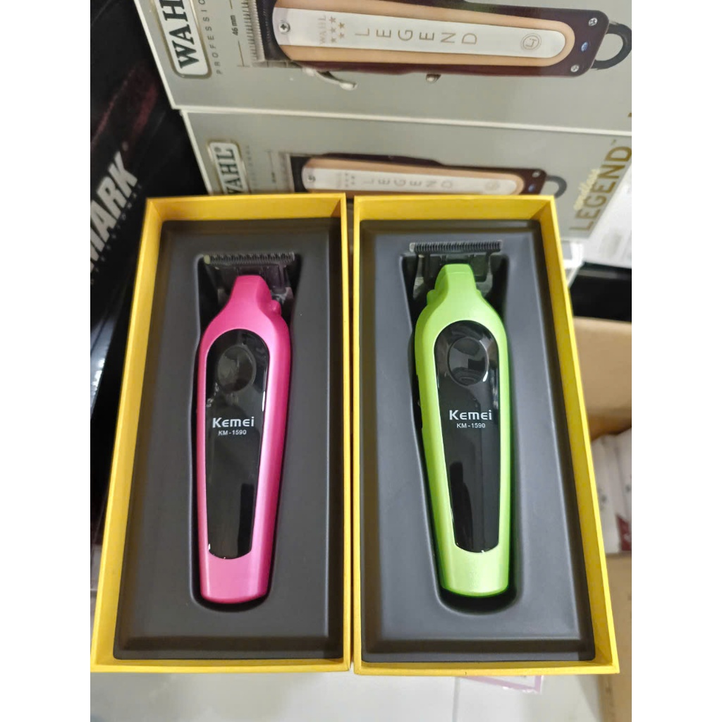 Tông đơ chấn viền kemei 1590 lưỡi đã mài xỉa