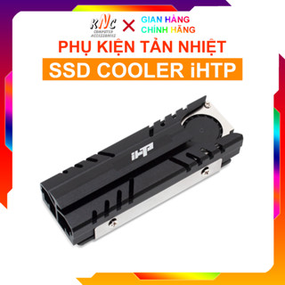 Tản Nhiệt SSD M2 NVME iHTP Có Quạt Mini Làm Mát - Hàng Fullbox