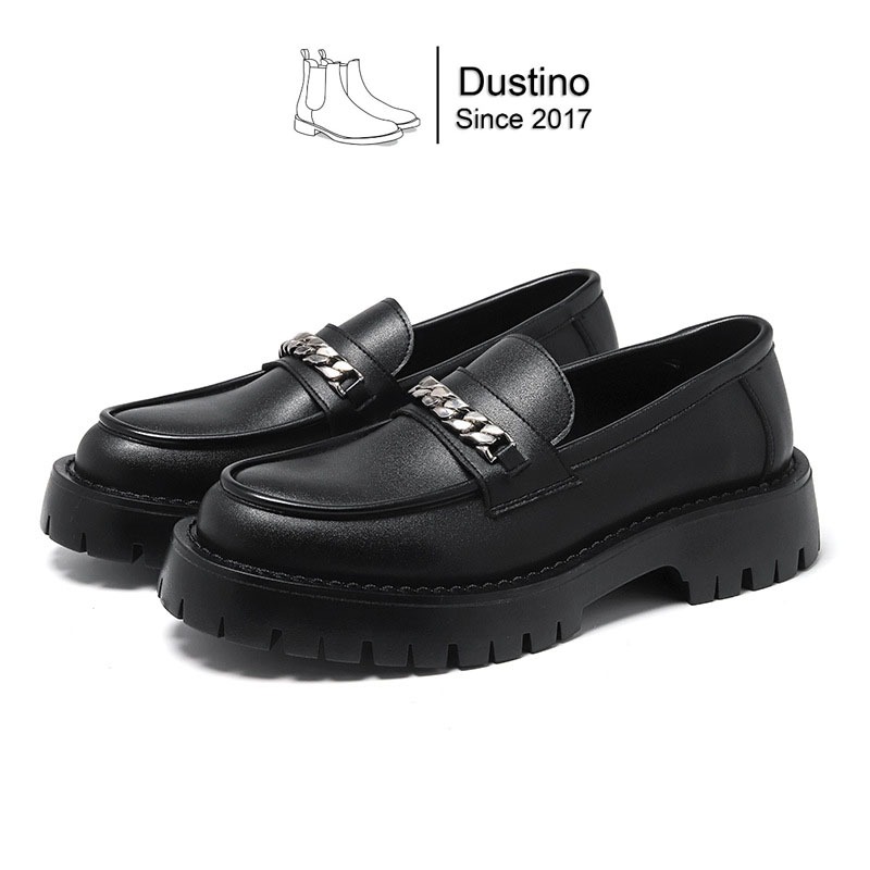 Chunky Loafer Chain Local Shoes, Giày Lười Đế Chunky Xích