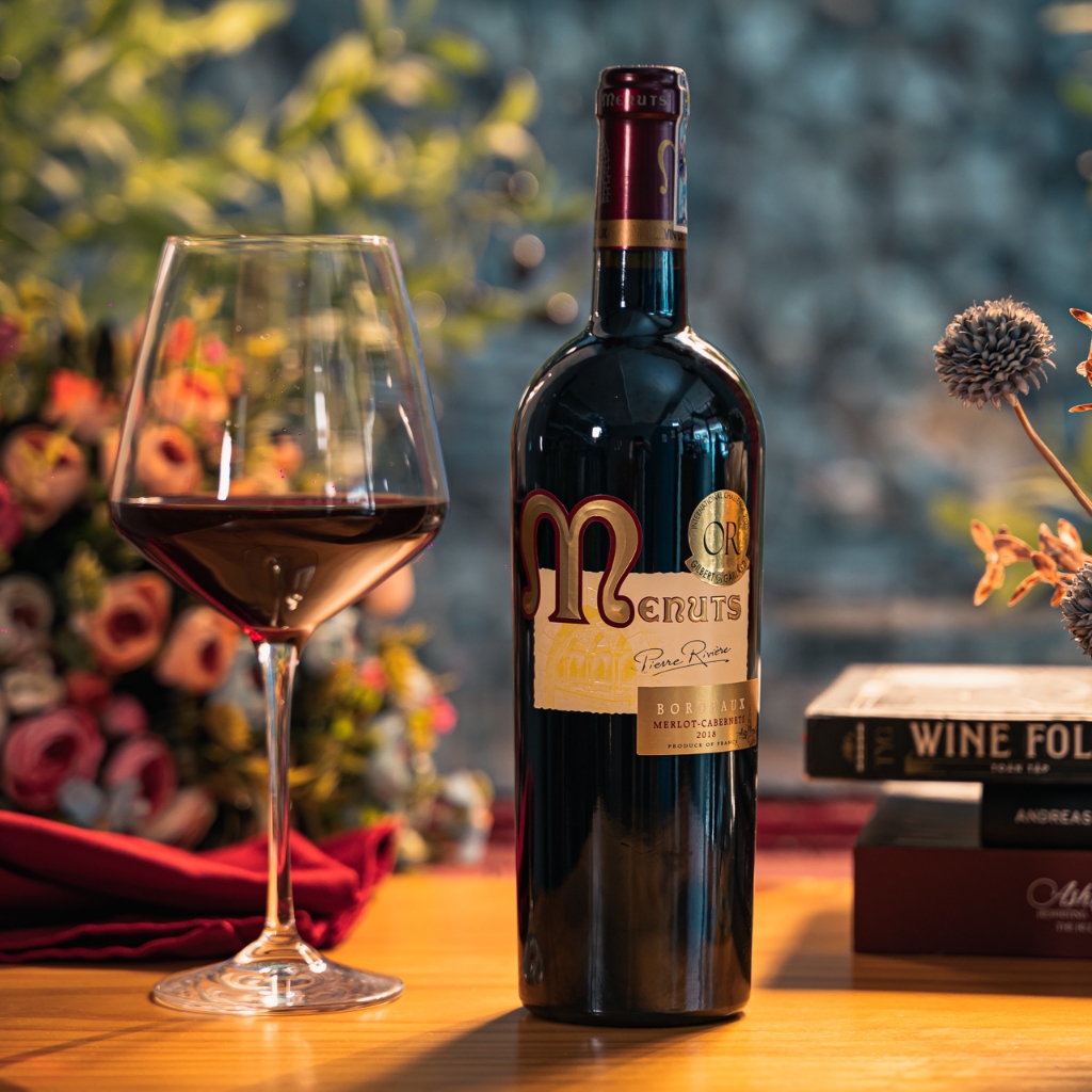 Rượu vang Pháp Menuts Bordeaux AOC
