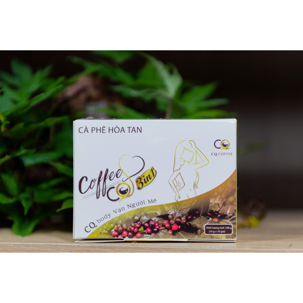 Cà Phê Giảm Cân CQ body vạn người mê hộp 10 gói