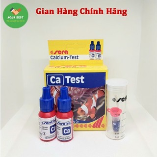[Chính Hãng] Hộp test Canxi Sera - Bộ test Ca Sera Đức