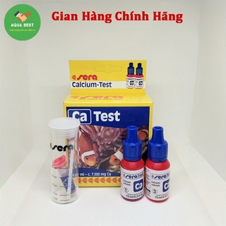 [Chính Hãng] Hộp test Canxi Sera - Bộ test Ca Sera Đức