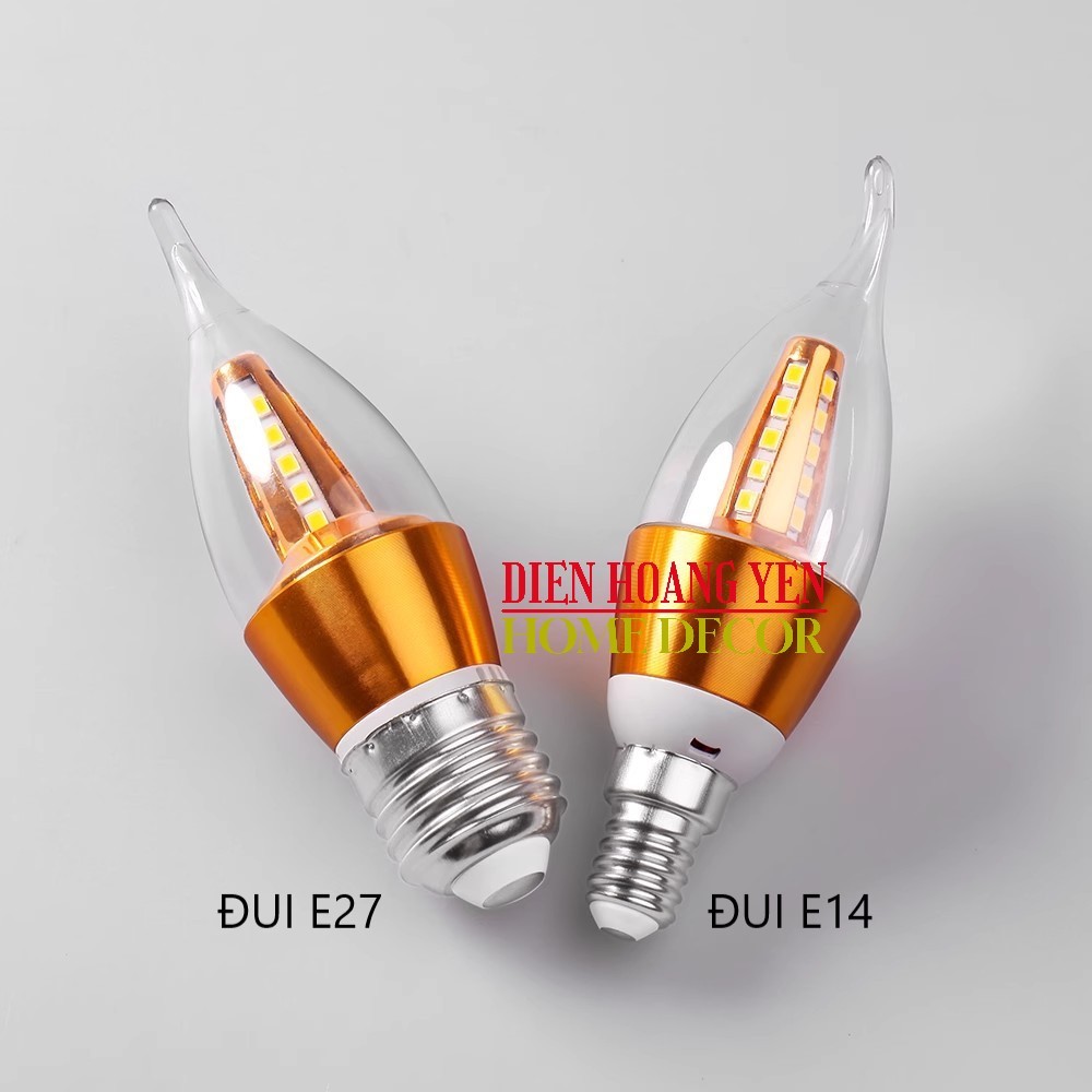 [GIÁ HỦY DIỆT] Bóng Nhót LED 5W đui e27 đui e14