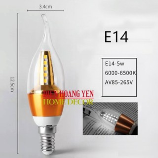 [GIÁ HỦY DIỆT] Bóng Nhót LED 5W đui e27 đui e14