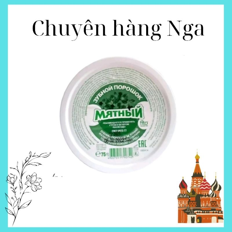 Bột tẩy trắng răng của nga 75gr