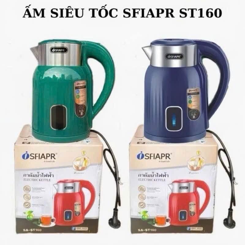 Ấm ST160 nước siêu tốc SFIAPR 2500ml,Kiêm Bình Giữ Nhiệt