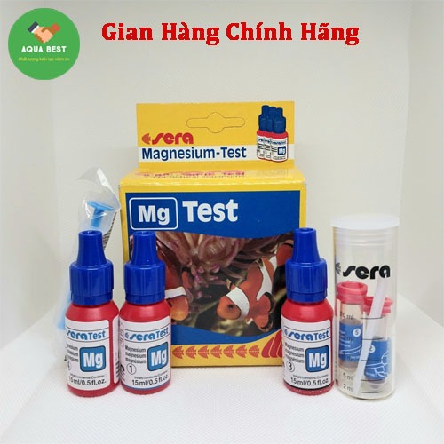 [Chính Hãng] Test Mg Sera - Hộp test Mg Sera Đức