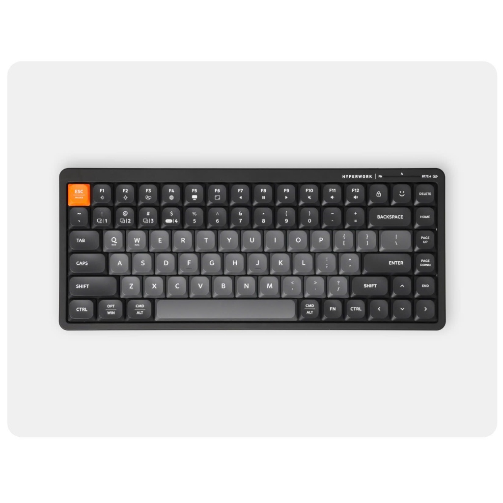 Bàn phím không dây HyperWork SilentKey Mini TS01M ( Chính Hãng ) | BigBuy360 - bigbuy360.vn