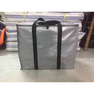 Túi bạt đựng đồ màu Trắng Xám - Có May theo yêu cầu