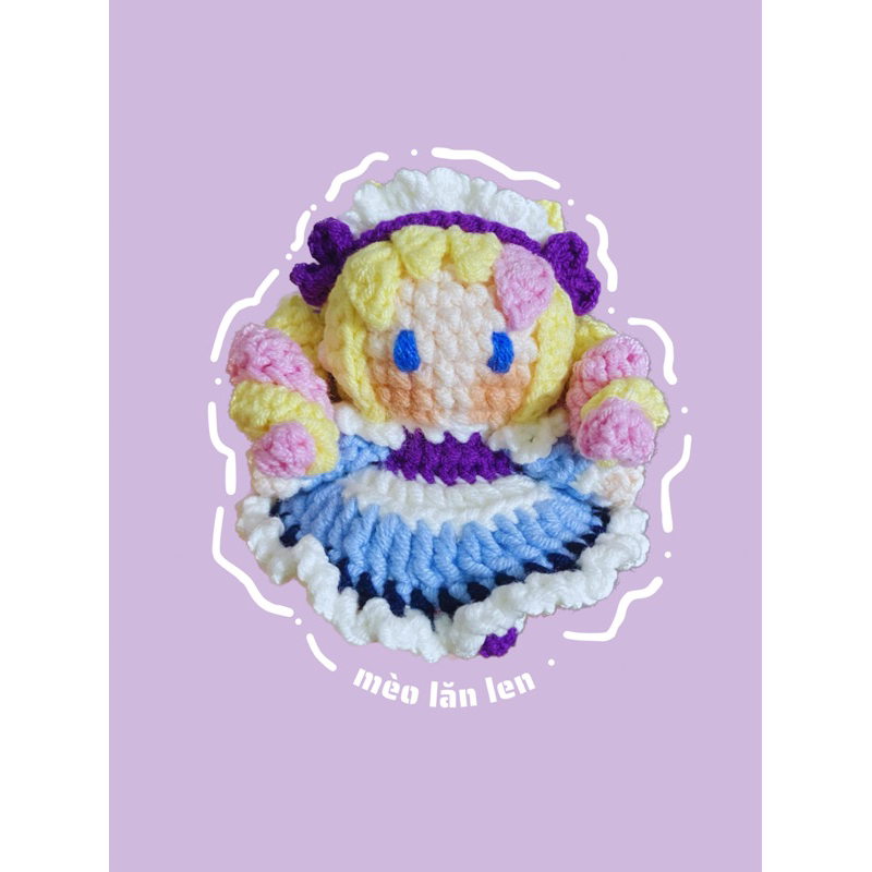 Móc khóa len Cafe Cuties Gwen - Gwen Tiệm Trà Ngọt Ngào