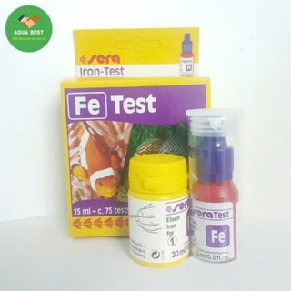 [Chính Hãng] Test Fe Sera - Hộp sắt Sera Đức - Bộ Fe Sera
