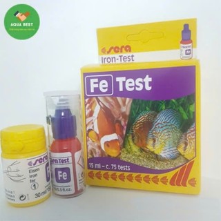 [Chính Hãng] Test Fe Sera - Hộp sắt Sera Đức - Bộ Fe Sera