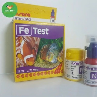 [Chính Hãng] Test Fe Sera - Hộp sắt Sera Đức - Bộ Fe Sera